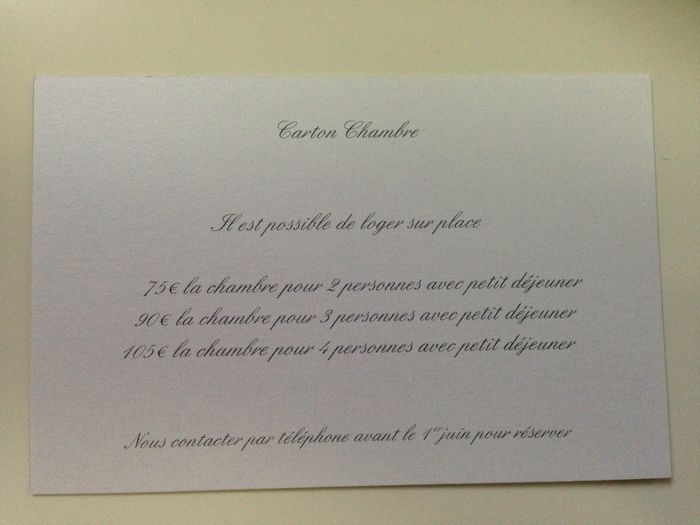 Faire part fini