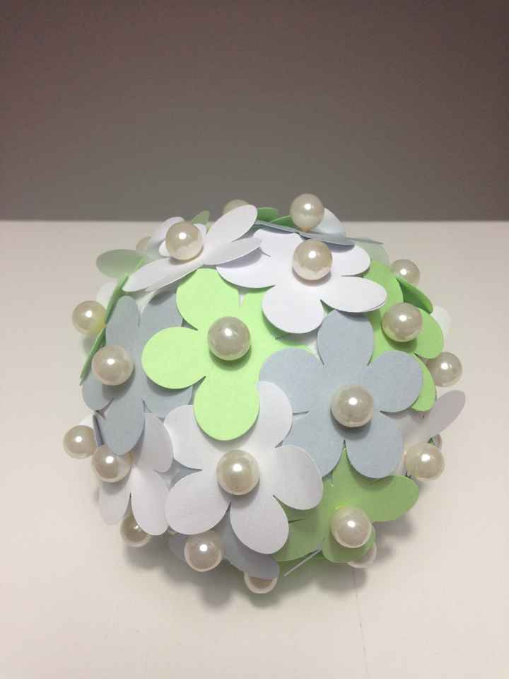 boule de fleurs 