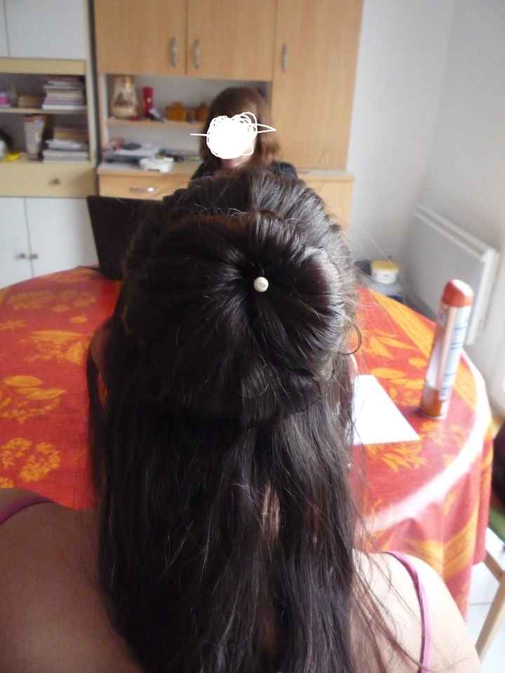 premier essayage de coiffure