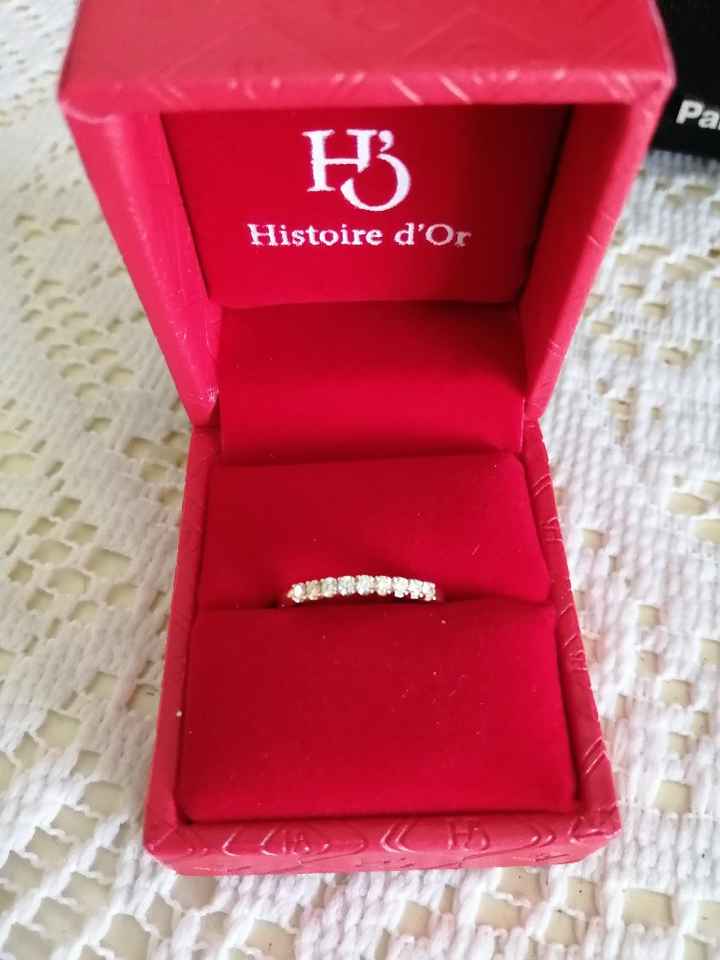 Achat alliances et réception chaussure - 2