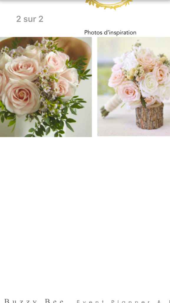 Quel genre de bouquet avez-vous choisi? - 1