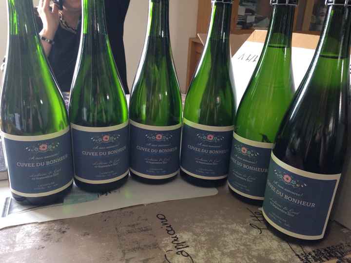 Ca y est étiquettes champagne ok!!! - 1