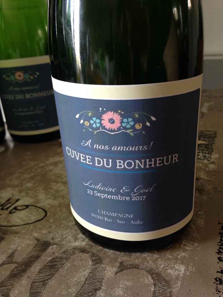 Ca y est étiquettes champagne ok!!! - 2
