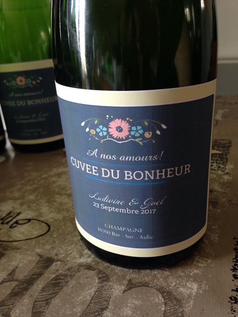 Ca y est étiquettes champagne ok!!! - 2