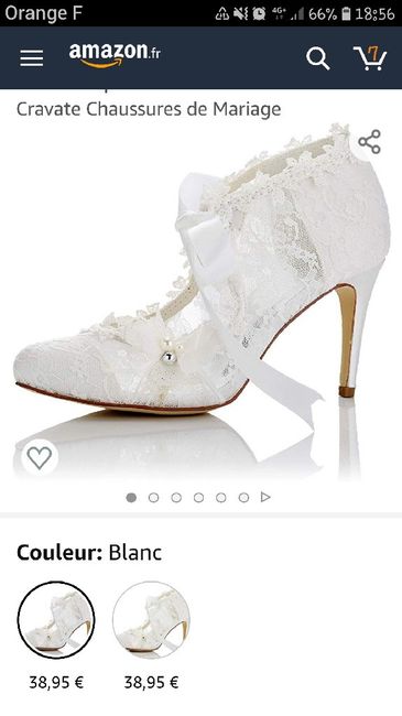 La couleur de mes chaussures sera ____ - 1