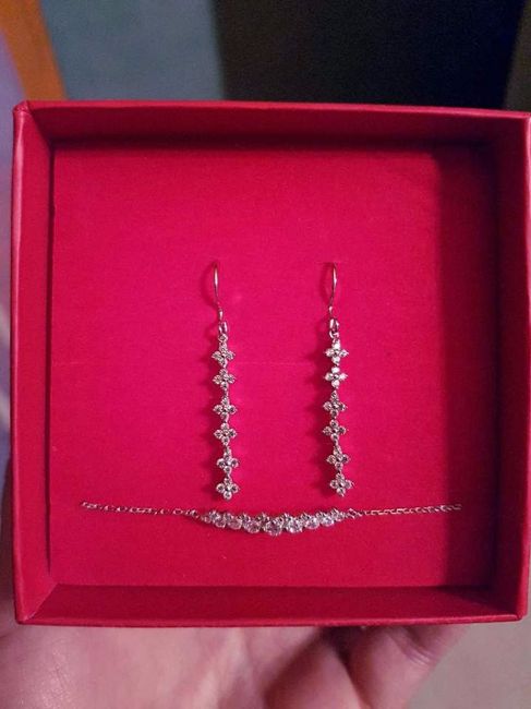 Boucles d'oreilles + bracelet