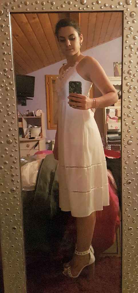 Deuxième robe mariage. - 2