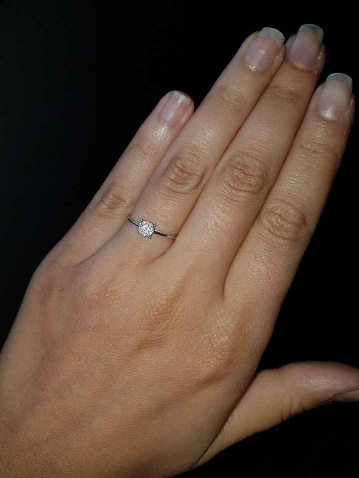  Bague de fiançaille 💍 - 1