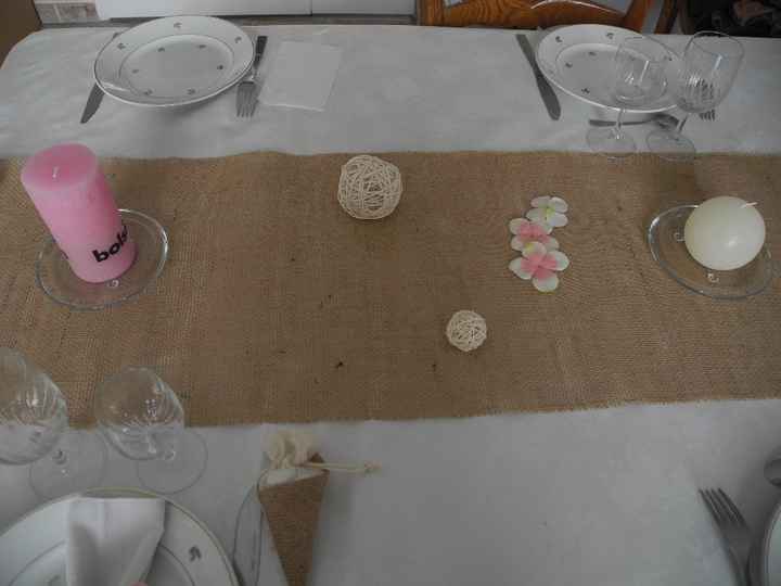 déco fleur et bougie