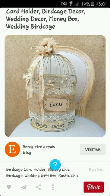 Photos de vos urnes cage à oiseaux ! - 1