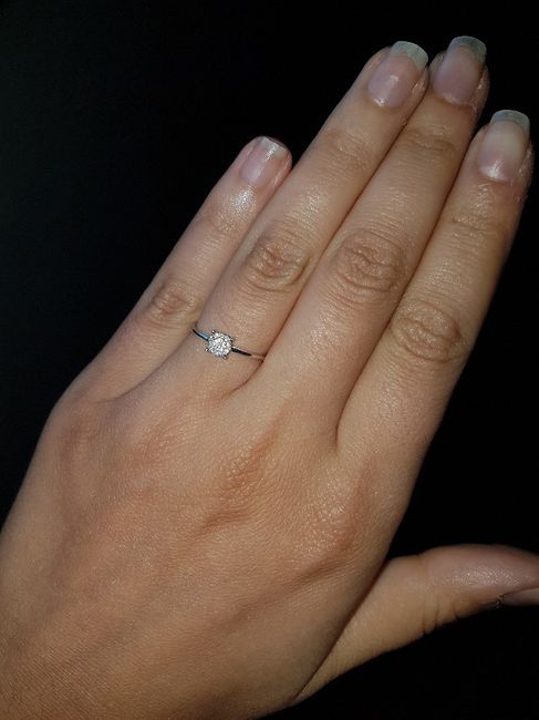  Bague de fiançaille 💍 - 1