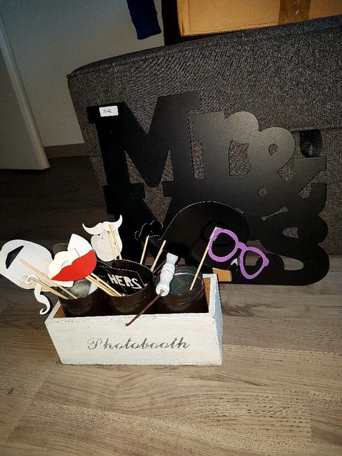 Achats à la broc wedding party de Lyon - 2