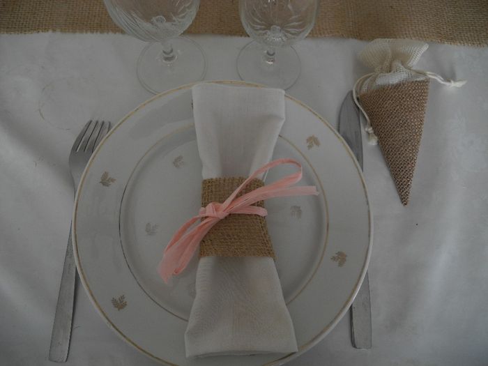 Ma déco champêtre sur table ovale :) 3