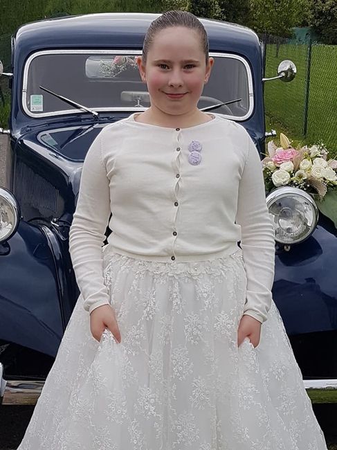Ma grande puce Camille, fille et demoiselle d'honneur :)