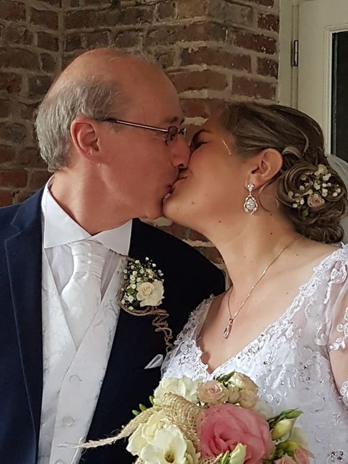 Le bisous des mariés :)