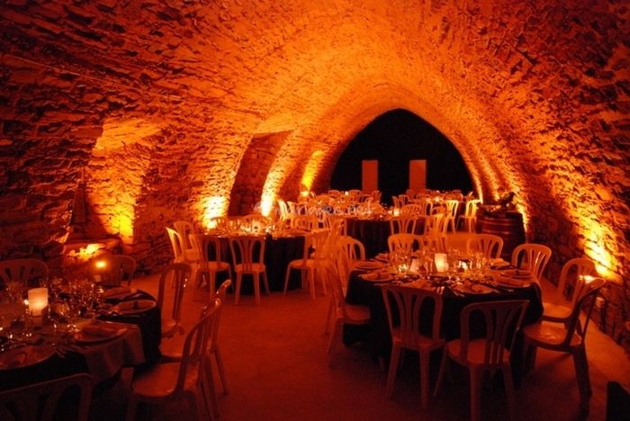 Salle de diner pour le mariage