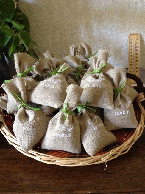 Cadeaux pour les invités