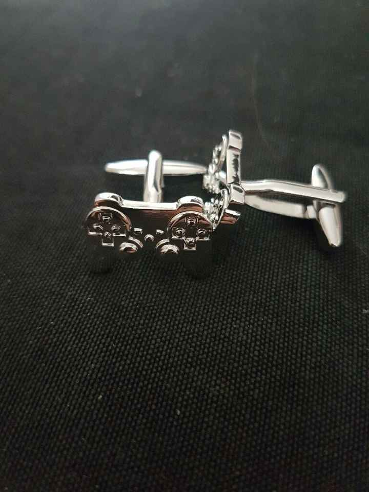 Bouton de manchette de geek - 1