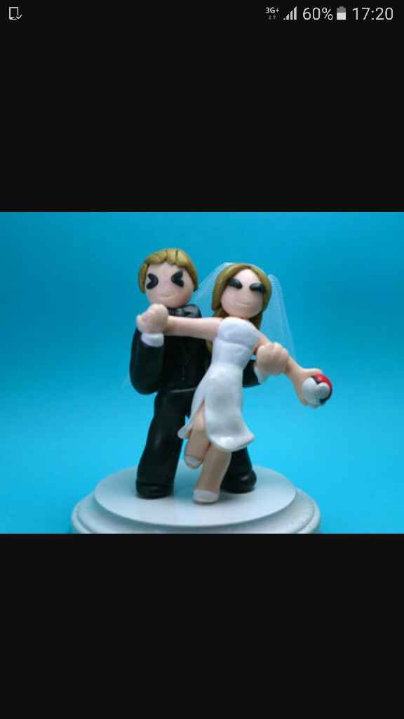 Figurines gâteau de mariage - 1