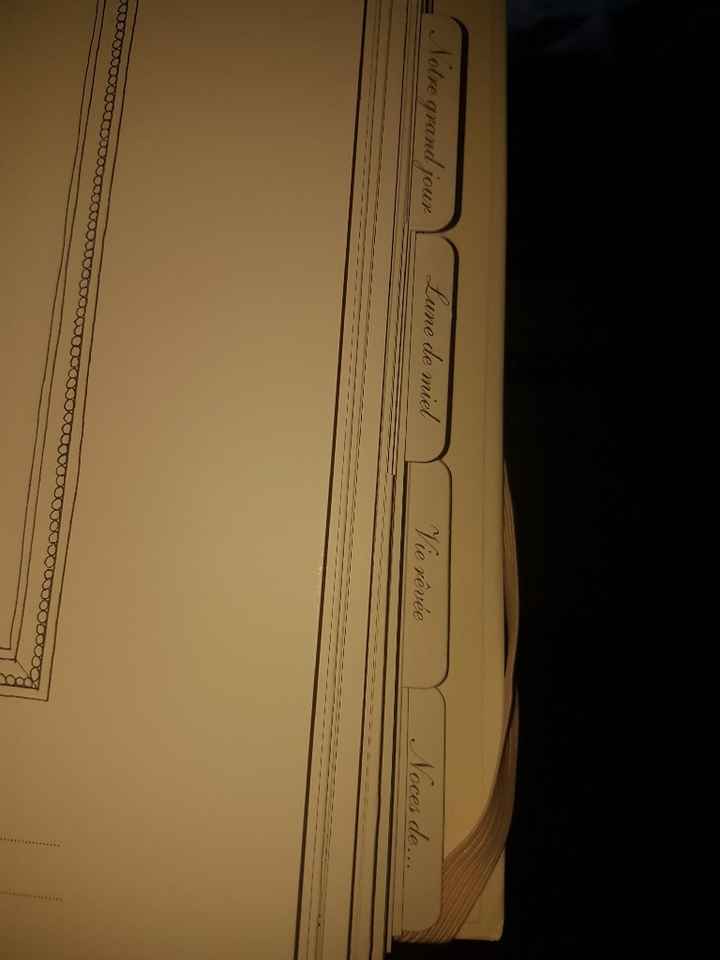 Livre souvenir mariage : des avis ? - 3