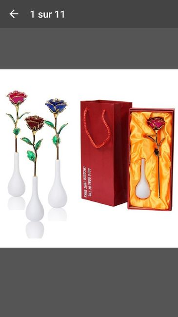 Cadeau original et personnalisé témoin - 1
