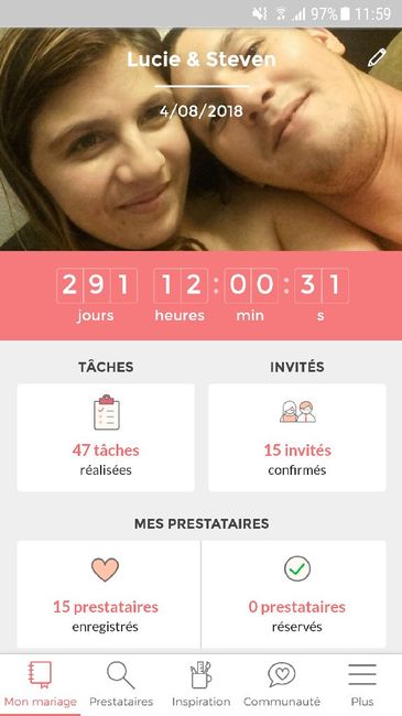 Combien de jours reste-il à votre compteur de mariage ? 2