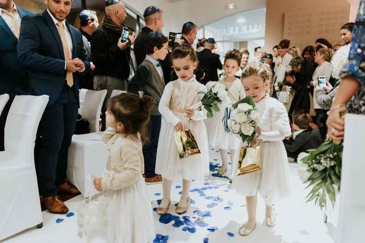 les enfants d'honneur