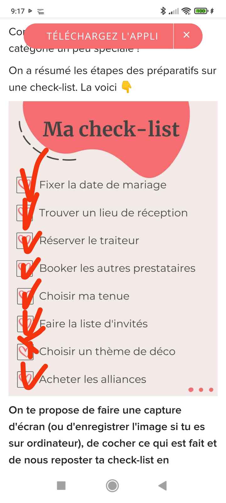 BONUS : Une check-list à cocher ✅ - 1