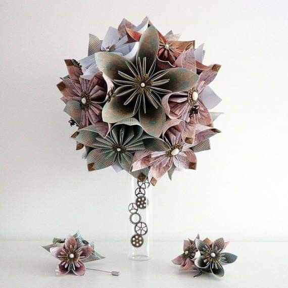À prendre ou à laisser : un bouquet en origami - 1