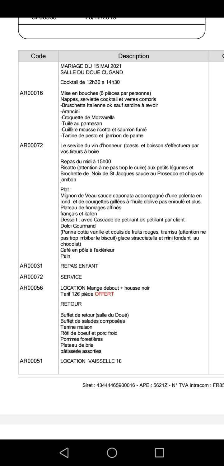 Partageons nos menus 😋 - 1
