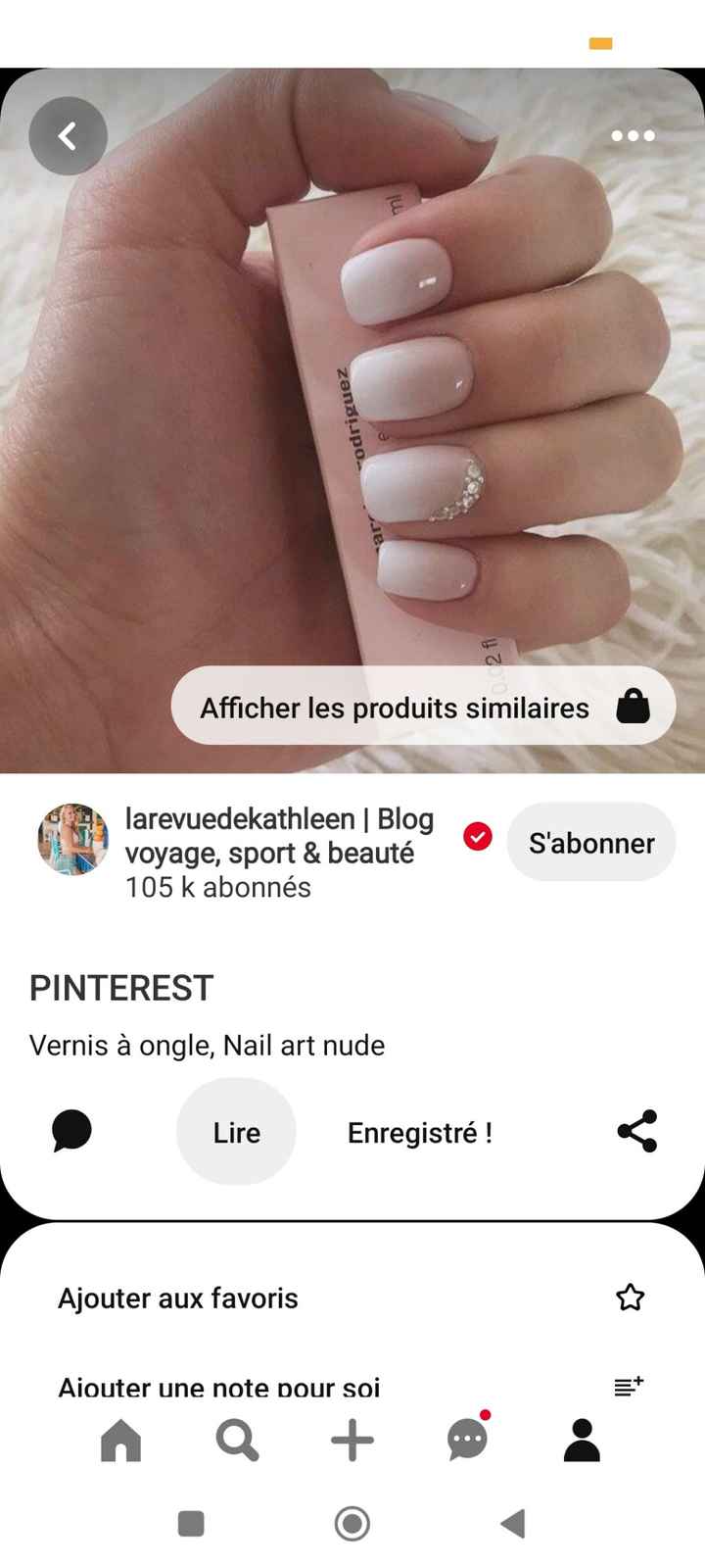 Petit cadeau d'anniv en rapport avec le mariage 🎁💅🏻 - 2