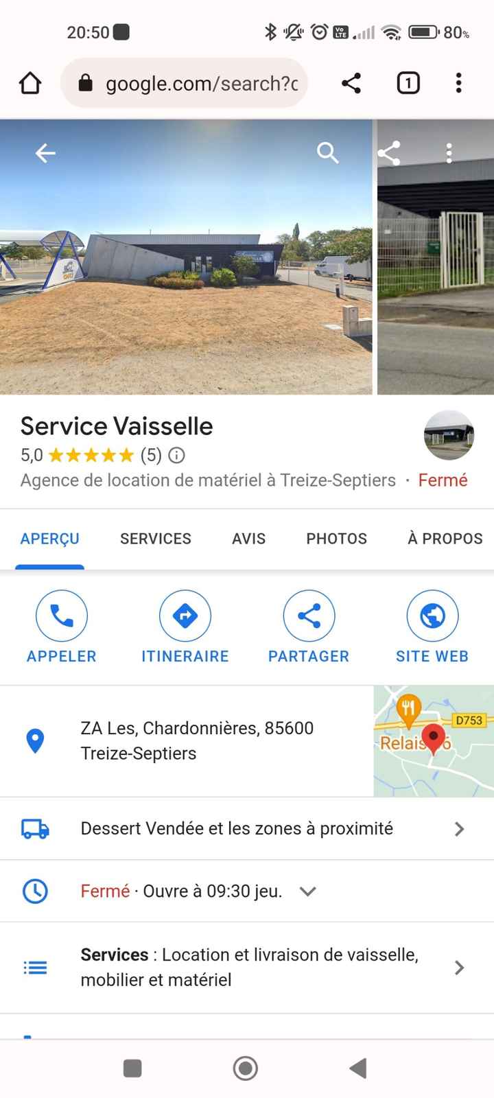 Location vaisselles petit déjeuner - 1