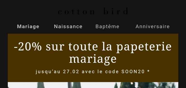 Promo cotton bird - 1