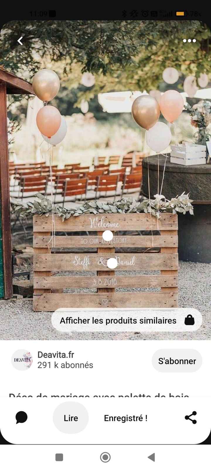 Inspirations panneau de bienvenue - 2