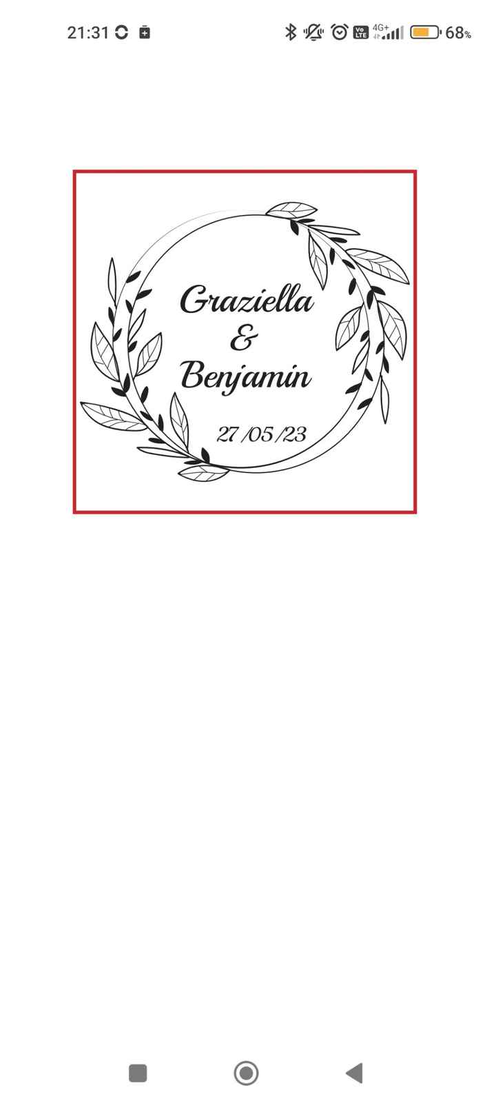 Avancée du mariage religieux... M-2 - 9