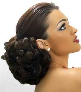 chignon mariée