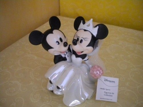 Figurine gâteau Mickey et Minnie 