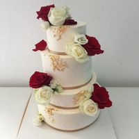 Notre wedding cake