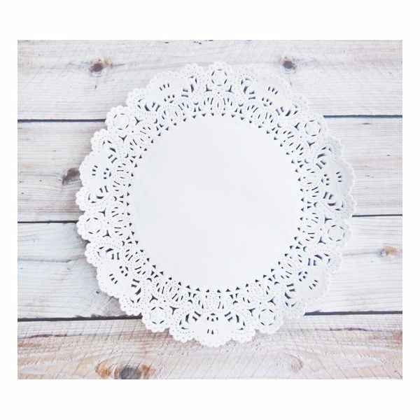 Napperon dentelle papier 