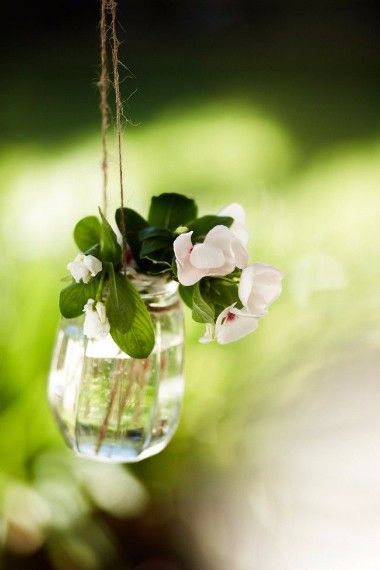 pot de fleur suspendu 