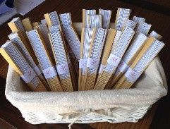 Cadeau invité : éventail 