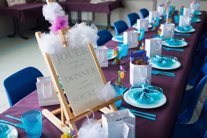 Centre de table enfants