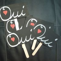 Petites pancartes pour le moment du oui !
