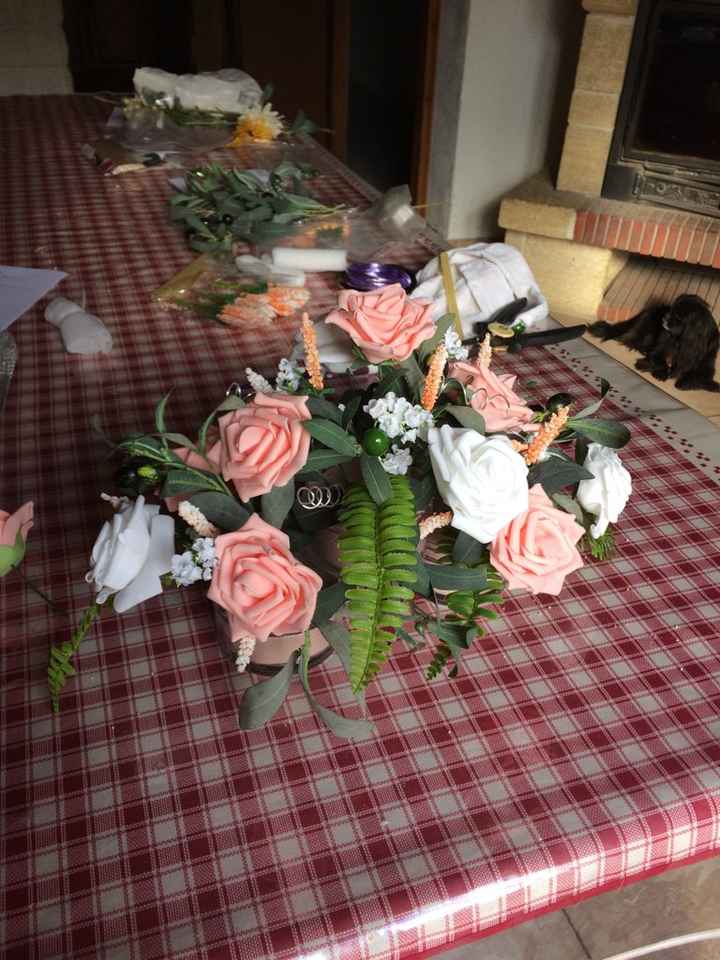 Bouquet pour les tables invités - 2