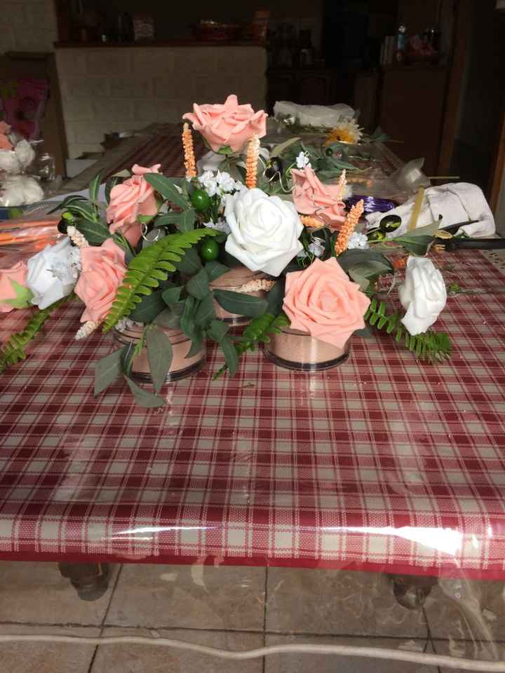 Bouquet pour les tables invités - 3