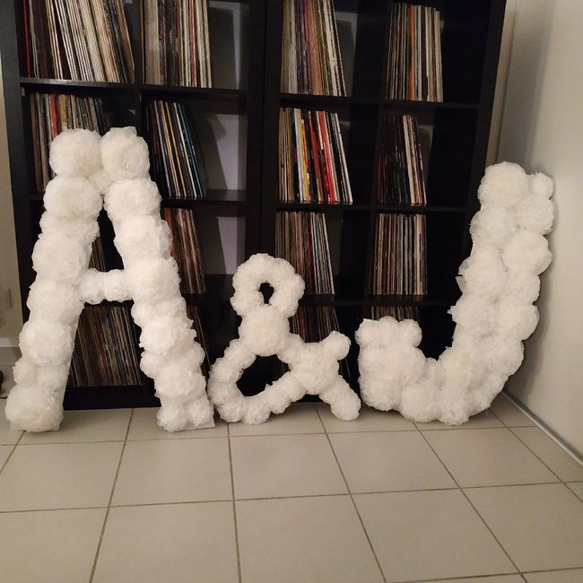 Lettres géantes