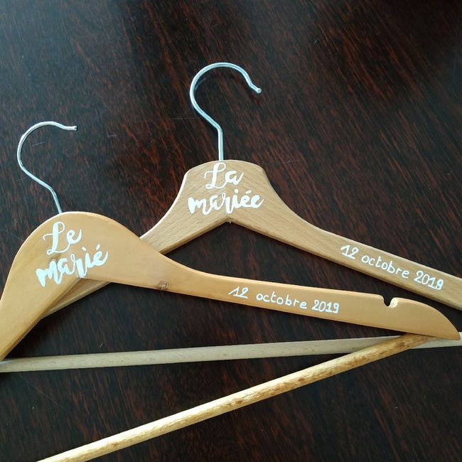 Cintres personnalisés diy