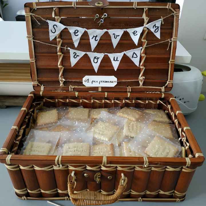 Présentation cadeaux invités