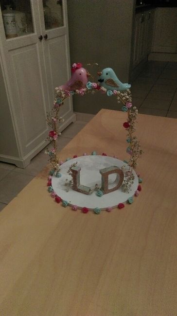 Jai fabriqué un cake topper, vous en pensez quoi ? - 2