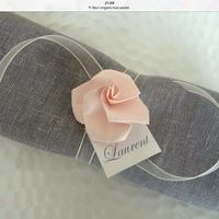 Theme rose clair, gris et blanc - 1
